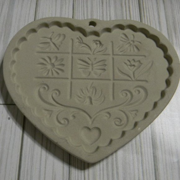 Pampered Chef Kitchen Vintage Pampered Chef Clay Cookie Mold Poshmark
